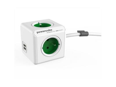 ALLOCACOC  2402GN/FREUPC multiprise multiprises (Vert, Blanc, Bo&icirc;te)