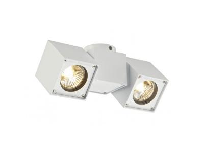 SLV Altra dice plafonnier blanc 2x GU10 max. 2x 50W (151531)