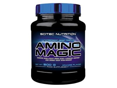 SCITEC NUTRITION  Amino Magic 500g Orange - Acides amin&eacute;s