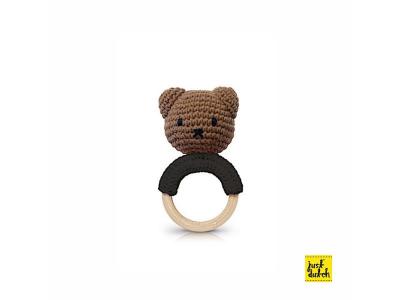 JUST DUTCH Hochet Miffy Teether Eco-Cotton 