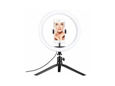 INOVALLEY Anneau LED Selfie avec support smartphone et mini-tr&eacute;pied - Neuf