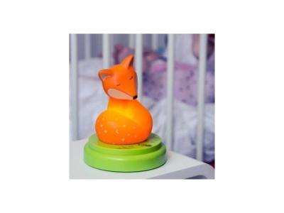 ANSMANN   veilleuse renard, vert / orange noir