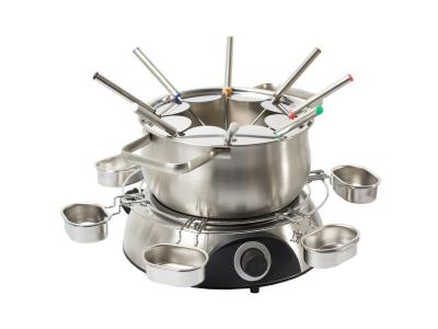 SERVICE A FONDUE EN FONTE 20 CM TRUFFE BLANCHE - STAUB - Maison