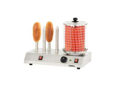 CASSELIN  CMH1B Appareil &agrave; hot dog &eacute;l&eacute;ctrique 4 plots