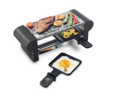 SENYA Appareil &agrave; raclette 2 personnes - Pierre &agrave; cuire - 350W - My Little Raclette