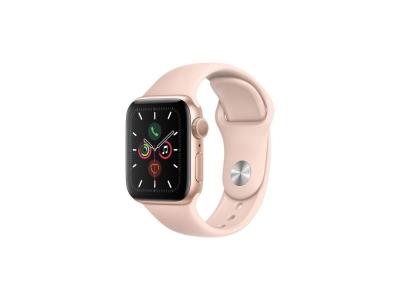 Apple Watch Series 5 - boitier Alu Or / Bracelet Rose - 40mm