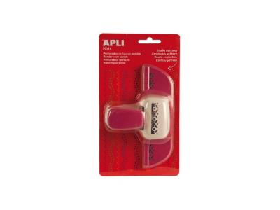 APLI Appli perforatrice de forme cr&eacute;ative - bordures fleurs  013640