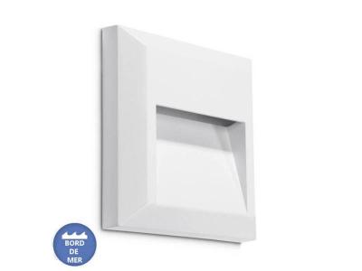 LEDS C4  - Applique ext&eacute;rieure K&ouml;ssel LED IP65 - Bord de mer - Blanc