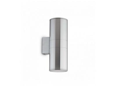  Applique murale Aluminium GUN 2 ampoules Hauteur 31 Cm