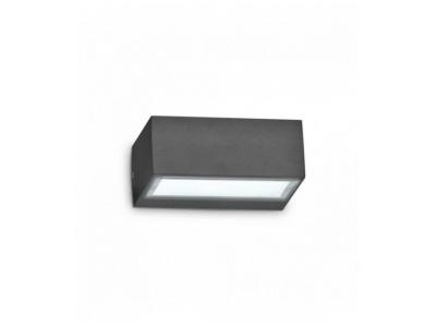 IDEAL LUX Applique murale Anthracite TWIN 1 ampoule
