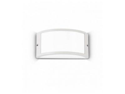 IDEAL LUX  Rex-1 AP1 - Applique depuis l'ext&eacute;rieur - Blanc - 