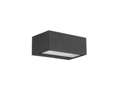 LEDS C4 Applique nemesis aluminium 1 x e27 max. 60w gris