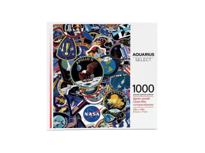 AQUARIUS  Puzzle 1000 pieces NASA Mission Patches - 62906 