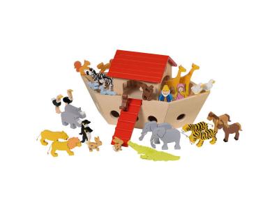 GOKI ARCHE DE PASSAGERS NOAH avec du bois 