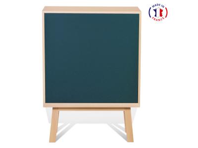 Armoire 1 porte de 90 cm de large, en fr&ecirc;ne