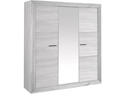 SCIAE Armoire NEVA armoire 3 portes ouvrantes 