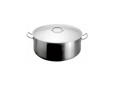 ARTAME  Faitout Avec Couvercle En Inox - O 26 Cm - 5 L - Gris