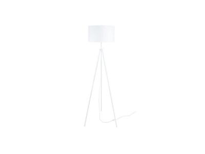 TOSEL ASGARD - Lampadaire tr&eacute;pied m&eacute;tal blanc