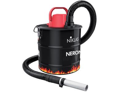 NIKLAS Aspirateur de cendres 1000W Cuve18 L FIltre Hepa inclus Chemin&eacute;es Po&euml;les Barbecues Poussi&egrave;res