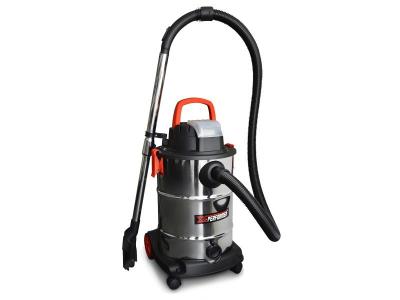 X PERFORMER Aspirateur Eau et Poussi&egrave;re compact sur batterie - Xperformer XPVC20LIBL-30L - Outil seul sans batterie ni chargeur 