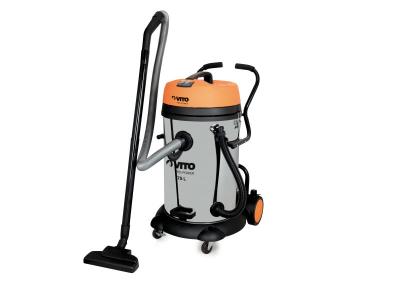 VITO PRO POWER Aspirateur eau et poussi&egrave;res 2400W Cuve 75 litres Inox Nettoyage professionnel VITO