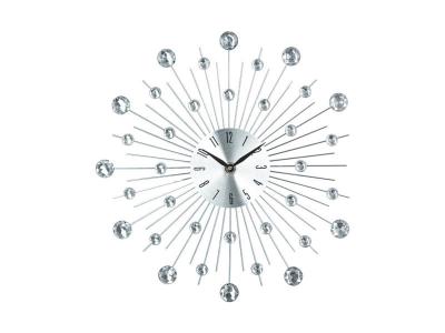 Horloge avec Strass - m&eacute;tal - D33 cm - Atmosphera cr&eacute;ateur d'int&eacute;rieur