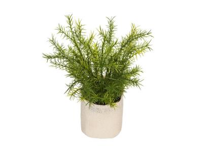 Plante artificielle Pot en Jute H 24 cm 