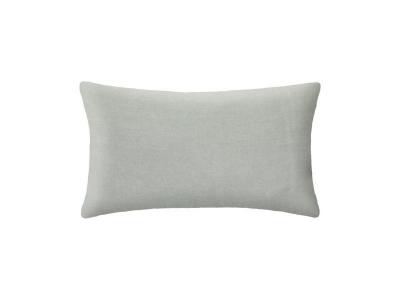 ATMOSPHERA Taie d'oreiller en lin ""adorable"" 50x70cm vert c&eacute;ladon