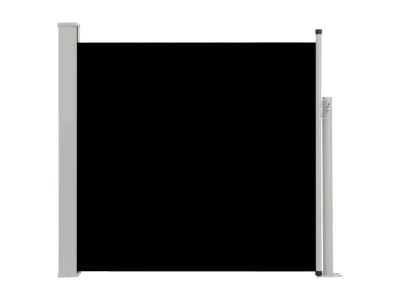 HELLOSHOP26 Auvent lat&eacute;ral r&eacute;tractable 170 x 300 cm - Noir