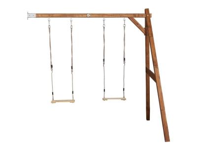 AXI HOUSE Portique 2 agr&egrave;s Wall mount brun - AXI