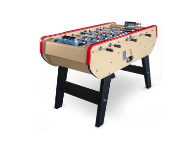 PLAY4FUN Baby-foot Olympic avec Monnayeur - Bois Clair