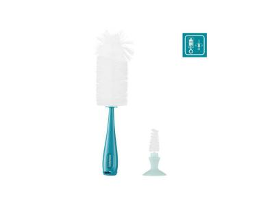 BABYMOOV Goupillon pour biberon avec brosse sp&eacute;ciale pour t&eacute;tine