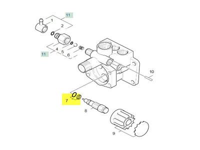 KARCHER Bague D Etancheite Complete 1st.-r.-7.6 Pour Nettoyeur Haute-pression  - 63623650