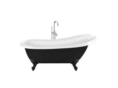 Baignoire ancienne RICHMOND 171 Noire avec Pattes d'aigle noires Noir