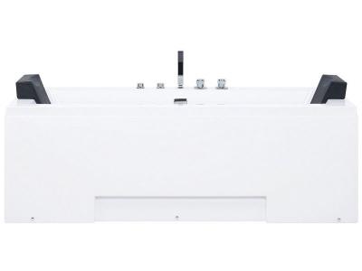 Beliani - Baignoire baln&eacute;o blanche avec LED 170 cm GALLEY