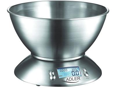 ADLER Balance De Cuisine  Ad3134 (Argent)