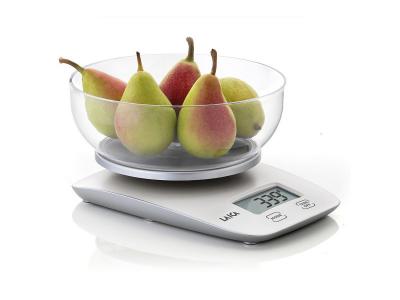 LAICA  - quilibre &eacute;lectronique de la cuisine avec bol jusqu'&agrave; 5 kg.