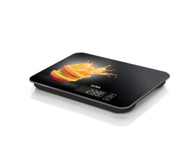 LAICA Balance de cuisine &eacute;lectronique, noir orange 15 kg