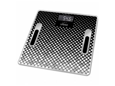  Balance num&eacute;rique de salle de bain ufesa be1855 negro (30 x 30 cm)