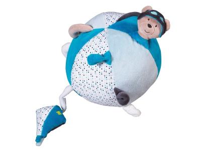 SAUTHON Balle d'activit&eacute;s en Velours Bleu