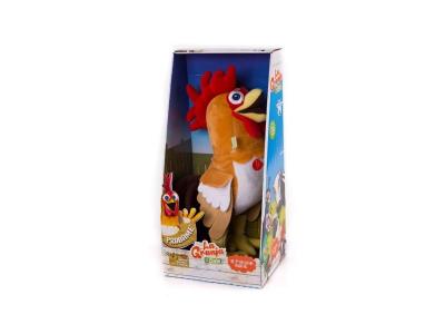BANDAI  The Zenon Farm Bartolito Cock Plush Toy With Sound Multicolore