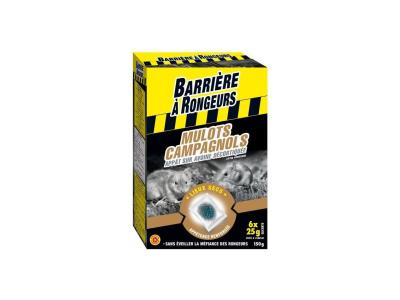 BARRIERE A RONGEURS Mulots - campagnols - App&acirc;t sur Avoine D&eacute;cortiqu&eacute;e 150 G