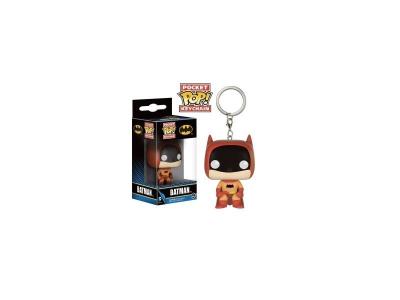 FUNKO Batman - Pocket Pop Porte Cle Batman 75th Anniv Colourways Orange 4cm 