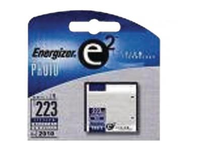ENERGIZER  Lot de 8 Blisters de 1 Pile Lithium 223 CR-P2 6V