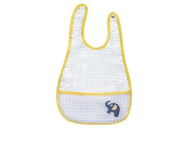 SAUTHON Bavoir Plastifi&eacute; Babyfan Jaune -  Baby Deco