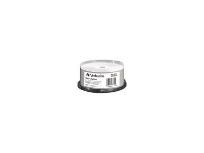 Bd-r 50gb verbatim 6x thermo white full surface 25er cakebox 43750