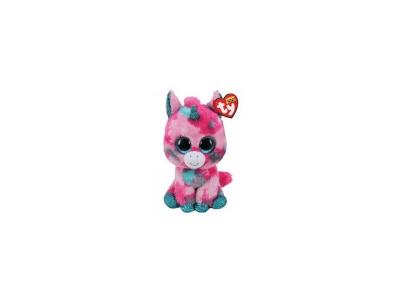 TY Peluche  Beanie Boo's Gumball la licorne rose Multicolore