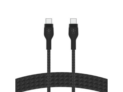 C&acirc;ble Boost Charge Pro Flex USB 2 m USB 2.0 USB C - Noir - Neuf