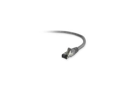 BELKIN  C&acirc;ble CAT5E STP RJ45M M 2M Patch Snagless - Gris