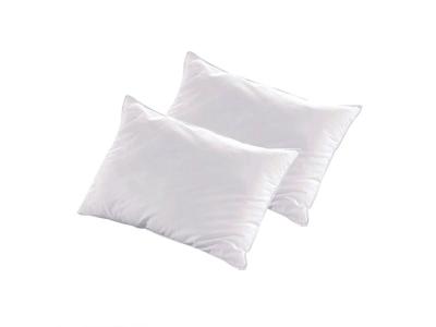 BELLECOUR  - Lot de 2 oreillers luxotel - fibres creuses - moelleux - 45 x 70 cm